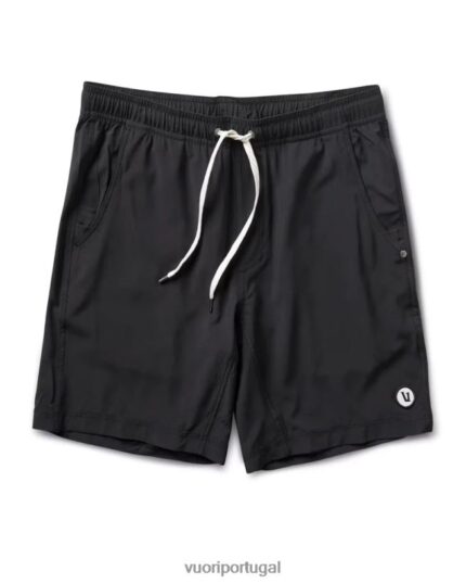 preto kore sem forro curto homens Vuori 68NJ8J666 roupas