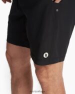 preto kore sem forro curto homens Vuori 68NJ8J666 roupas - Image 6