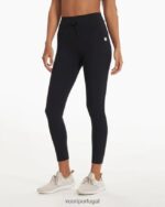 preto legging de bolso diária mulheres Vuori 68NJ8J237 roupas - Image 2
