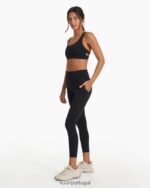 preto legging de passada mulheres Vuori 68NJ8J250 roupas - Image 5