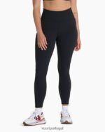 preto legging estúdio costela mulheres Vuori 68NJ8J262 roupas - Image 2