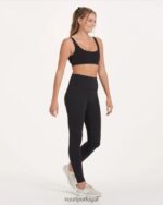 preto legging Studio Pocket longa mulheres Vuori 68NJ8J254 roupas - Image 4