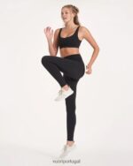 preto legging Studio Pocket longa mulheres Vuori 68NJ8J254 roupas - Image 5