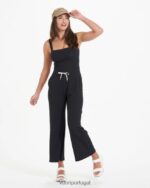 preto macacão mudra mulheres Vuori 68NJ8J364 roupas - Image 3