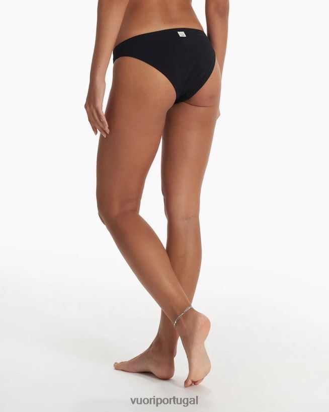 preto parte de baixo do biquíni água mulheres Vuori 68NJ8J376 roupas - Image 3