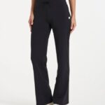 preto perna larga diária mulheres Vuori 68NJ8J266 roupas