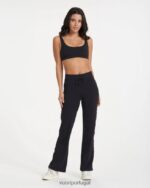 preto perna larga diária mulheres Vuori 68NJ8J266 roupas - Image 5