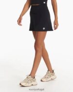 preto saia longa de vôlei mulheres Vuori 68NJ8J189 roupas - Image 2