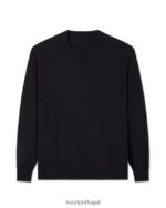 preto suéter fluente homens Vuori 68NJ8J580 roupas