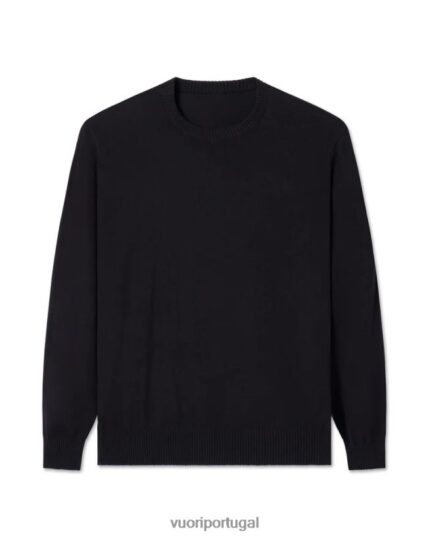 preto suéter fluente homens Vuori 68NJ8J580 roupas