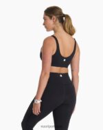 preto sutiã diário mulheres Vuori 68NJ8J13 roupas - Image 5
