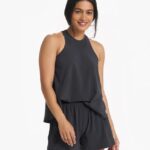 preto tanque de vila mulheres Vuori 68NJ8J30 roupas