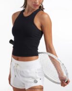 preto tanque mudra plyo mulheres Vuori 68NJ8J25 roupas - Image 3