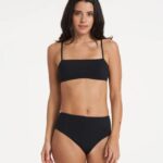 preto top de biquíni duna mulheres Vuori 68NJ8J373 roupas