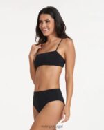 preto top de biquíni duna mulheres Vuori 68NJ8J373 roupas - Image 3