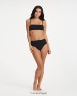 preto top de biquíni duna mulheres Vuori 68NJ8J373 roupas - Image 5