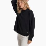 preto tripulação de sedona mulheres Vuori 68NJ8J118 roupas