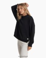 preto tripulação de sedona mulheres Vuori 68NJ8J118 roupas