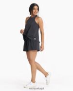 preto vila curta mulheres Vuori 68NJ8J178 roupas - Image 5
