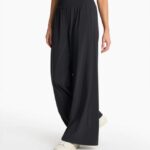 preto vila larga mulheres Vuori 68NJ8J348 roupas