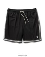 preto zona curta homens Vuori 68NJ8J723 roupas