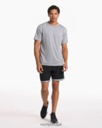 preto zona curta homens Vuori 68NJ8J723 roupas - Image 5