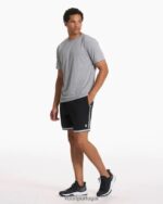 preto zona curta homens Vuori 68NJ8J723 roupas - Image 6