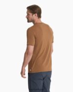 rum henley linear homens Vuori 68NJ8J530 roupas - Image 4