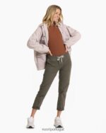 sal escuro jaqueta sherpa utilitária mulheres Vuori 68NJ8J145 roupas - Image 4