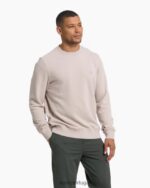 sal escuro tripulação cipreste homens Vuori 68NJ8J588 roupas - Image 4