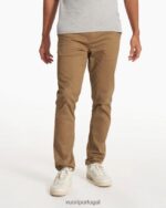 tabaco calça chino collins homens Vuori 68NJ8J851 roupas - Image 2