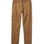 tabaco calça chino collins homens Vuori 68NJ8J851 roupas