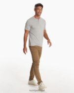 tabaco calça chino collins homens Vuori 68NJ8J851 roupas - Image 6