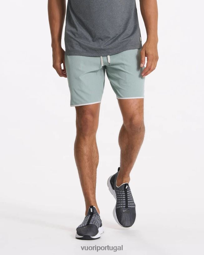 textura de linho netuno bancos curtos homens Vuori 68NJ8J736 roupas - Image 2