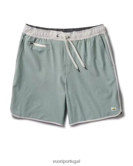 textura de linho netuno bancos curtos homens Vuori 68NJ8J736 roupas