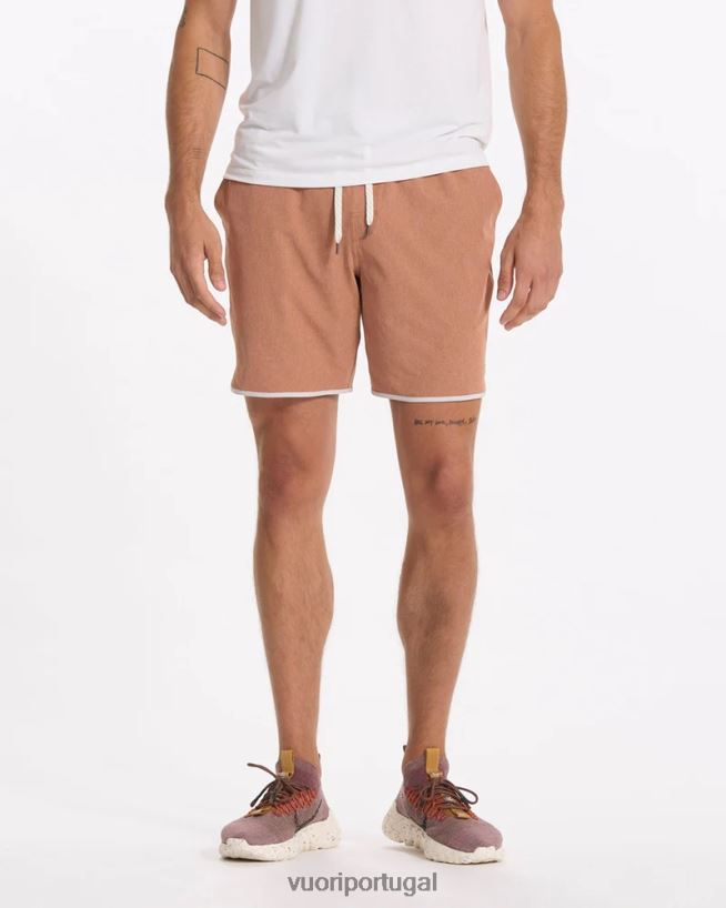 textura de linho palo santo bancos curtos homens Vuori 68NJ8J738 roupas - Image 2