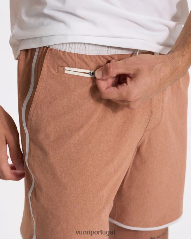 textura de linho palo santo bancos curtos homens Vuori 68NJ8J738 roupas - Image 3