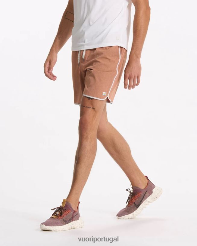 textura de linho palo santo bancos curtos homens Vuori 68NJ8J738 roupas - Image 4