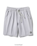 textura de linho platinado core curto 9" homens Vuori 68NJ8J678 roupas