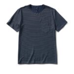 tinta camiseta de tecnologia linear homens Vuori 68NJ8J486 roupas