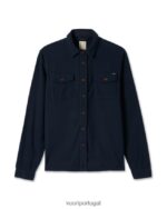 tinta jaqueta de camisa aspen homens Vuori 68NJ8J541 roupas