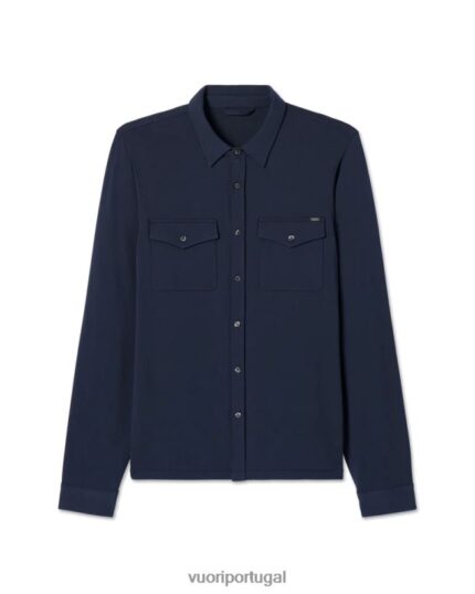tinta jaqueta de camisa avenida homens Vuori 68NJ8J539 roupas