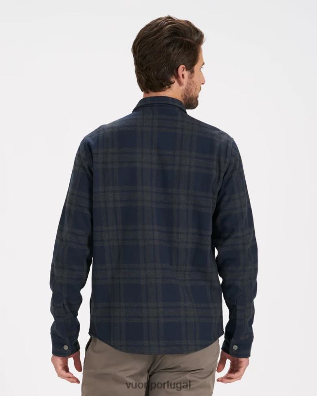 tinta jaqueta de camisa de alcance homens Vuori 68NJ8J547 roupas - Image 3