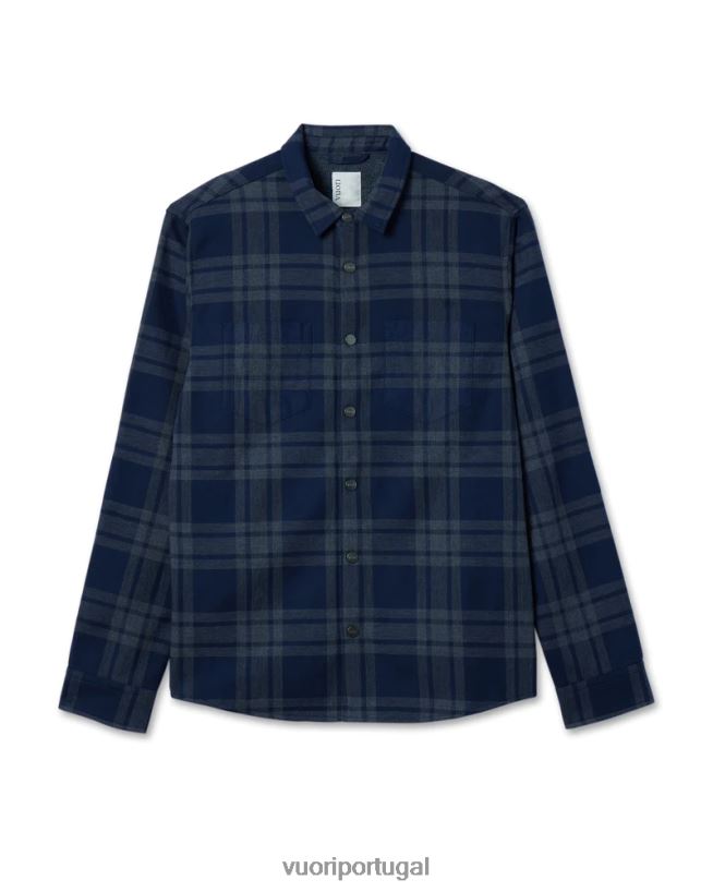 tinta jaqueta de camisa de alcance homens Vuori 68NJ8J547 roupas - Image 1