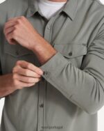 tormentoso jaqueta de camisa avenida homens Vuori 68NJ8J540 roupas - Image 6