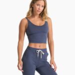 urze azul colheita de desempenho halo mulheres Vuori 68NJ8J40 roupas