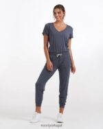 urze azul macacão o dia todo mulheres Vuori 68NJ8J362 roupas - Image 2