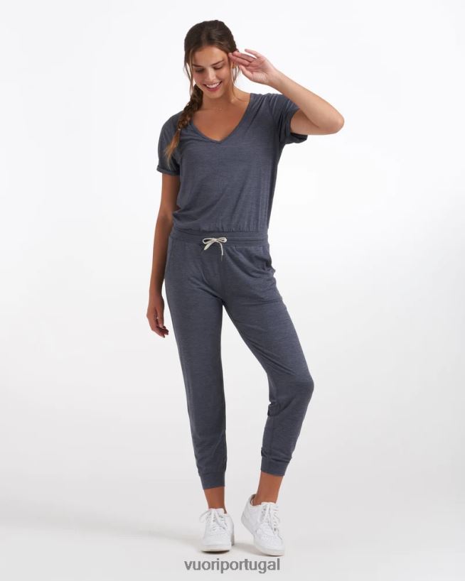 urze azul macacão o dia todo mulheres Vuori 68NJ8J362 roupas - Image 4