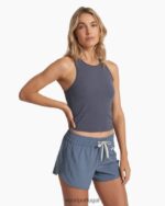 urze azul tanque mudra plyo mulheres Vuori 68NJ8J27 roupas - Image 2