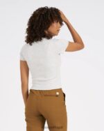urze branca camiseta ajustada mudra mulheres Vuori 68NJ8J88 roupas - Image 5